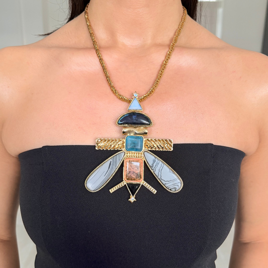 Dragonfly Neckpiece